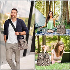 Insulated Foldable Lunch Bag (leopard print(Hard Fabric))