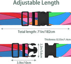 Colorful Luggage Straps for Suitcases, Adjustable Luggage Travel Belts to Keep - Image 2