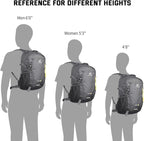 SKYSPER Small Hiking Backpack, 20L Lightweight Travel Backpacks Hiking Daypack - Image 8