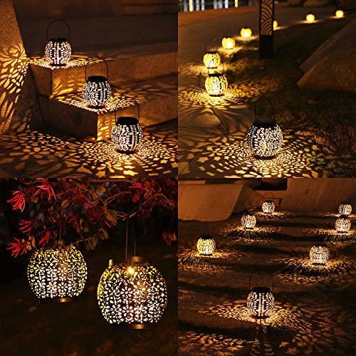 Solar Lantern Lights (Retro Hollow Lantern Lights)