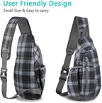 TITECOUGO Small Sling Bag, Lightweight Crossbody Backpack - Image 3