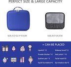 Makeup Bag with Led Mirror, Travel Makeup Organizer with 3 Color Setting & 10X - Image 2