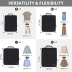 BAGAIL 4 Set/6 Set/8 Set Compression Packing Cubes Travel Accessories - Image 2