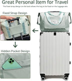 Large Capacity Foldable Travel Bag Expandable Portable Carry on Bag Dry&Wet - Image 3