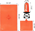 PTEROMY Hooded Rain Poncho for Adult - Image 7