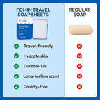 FOMIN - Antibacterial Paper Soap Sheets Tin - Image 3