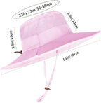 Sun Hats for Men Women Fishing Hat UPF 50+ Breathable Wide Brim Summer UV - Image 6
