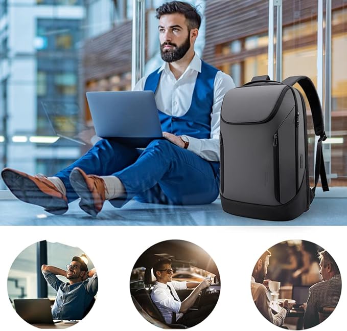 BANGE Business Smart Backpack Waterproof fit 15.6 Inch Laptop Backpack - Image 6