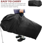 DOERDO Stroller Transport Bags, Large Foldable Carrying Storage Bag - Image 5