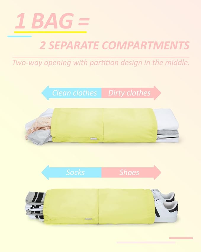 BAGSMART 6 Set Compression Packing Cubes - Image 4