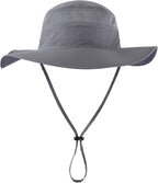 Home Prefer UPF 50+ Men's Sun Hat Wide Brim Bucket Hat UV Protection Hat - Image 3