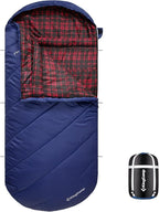 KingCamp Sleeping Bag for Adults, Cold Weather & Warm Extra Wide Big & Tall XL by KingCamp