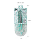 Cricket Style Xpress It's Mint To Be Hair Cutting Scissors - Sharp Micro-Serrated Beveled Blades, Stainless Steel Shears Hair Scissors - Wet & Dry Use, Barber Accessories - 5.75", Mint Green