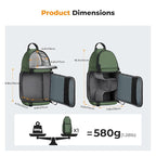 K&F CONCEPT Camera Sling Bag Crossbody Bag Camera Shoulder Backpack - Image 7