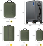 LEVEL8 Zipperless Carry On Luggage Airline Approved - Image 2
