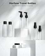 Morfone Travel Bottles Kits -TSA Approved Travelling Size Containers - Image 3