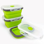 CCyanzi 3piece Collapsible Food Storage Containers - Image 3