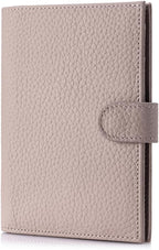 RFID Blocking Passport Holder for Travel Women – Leather Passport Holder for Men by Genuineleatherwallet