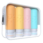 Travel Bottles - TSA Approved 3oz Leak Proof Containers by ZAFIT