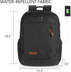KROSER Laptop Backpack Large Computer Backpack Fits up to 17.3 Inch Laptop - Image 3