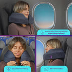Cabeau Air Travel Pillow for Long Flights – Evolution Plus – U Shaped Memory - Image 3