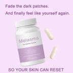 Melanina Anti-Melasma & Dark Kit, Anti-Melasma Capsules - with DIM, Turmeric Extract 95% for Women, Supports Even Skin Tone & Radiance 60 Capsules (2)