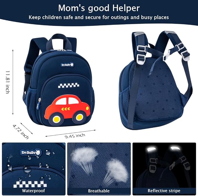 Padgene Toddler Harness Backpacks Safety Leash Kids Anti Lost Kindergarten - Image 5
