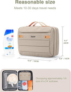 Women's Hanging Toiletry Bag, Waterproof Travel Cosmetic Organizer - Image 7