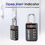 SURE LOCK TSA Approved 4-Digit Resettable Combination Luggage Locks - Image 8