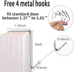 2 Pack Extra Large Hanging Over Door Shoe Organizers, closet shoe organizer - Image 6