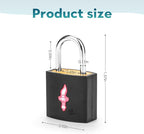 4 Pack TSA Luggage Locks with Key - Image 2