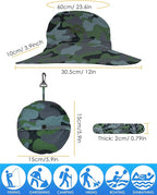 BROTOU Foldable Bucket Hats for Women/Men, UPF 50+ Wide Brim Sun Hat, - Image 6