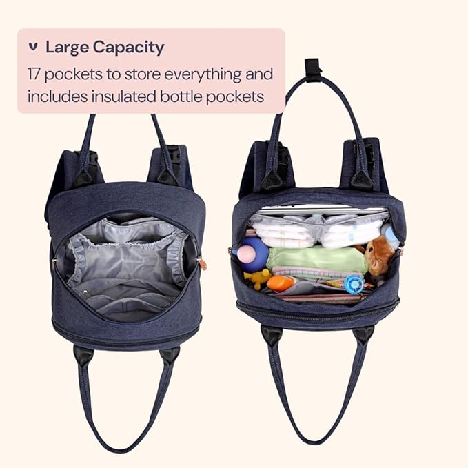 BabbleRoo Diaper Bag Backpack - Image 3