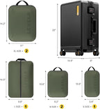 LEVEL8 Zipperless Carry On Suitcase Airline Approved - Image 2