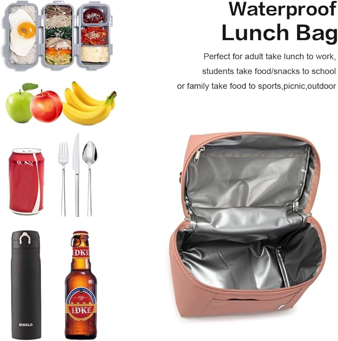 NOL Natural Organic Lifestyle Insulated Lunch Bags - Image 3