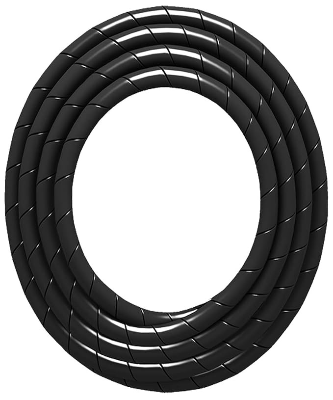 CORD DETANGLER for Clippers, Curling Irons, Hair Straighteners & Blow Dryers (10-Feet, Black)