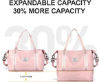 Travel Duffel Bag, Sports Tote Gym Bag, Shoulder Weekender Overnight Bag - Image 6