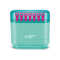 Conair Silicone Hot Rollers for Women, 14 Assorted Hot Sticks Hair Curlers with No Roller Clips Needed, 85-Second Heat-Up, For All Hair Lengths, Green