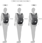 G4Free 10L/15L Hiking Backpack Lightweight Packable Hiking Daypack Small Travel - Image 2