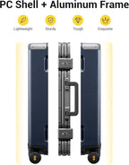LEVEL8 Zipperless Checked Luggage - Image 2
