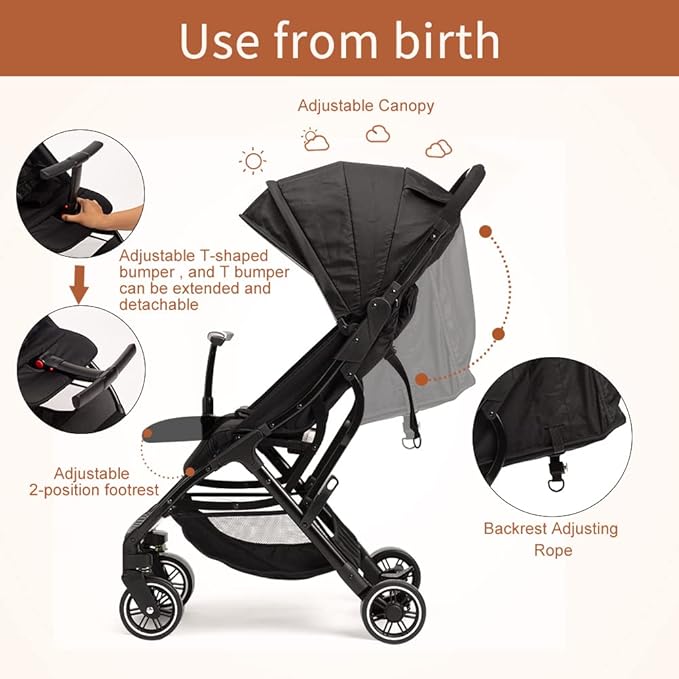 COOL KIDS Portable Stroller - Image 4