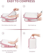 ECOHUB 6 Set Compression Packing Cubes, Gifts - Image 6