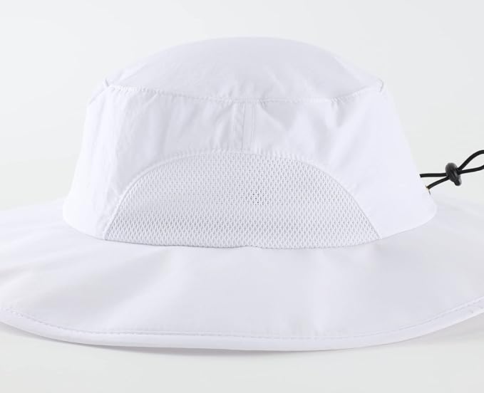 Home Prefer UPF50+ Mens Sun Hat Wide Brim Fishing Hat - Image 4
