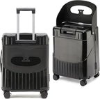 22 Inch Hardside Checked Luggage - 40L Spinner Suitcase W/TSA Lock by GHSY