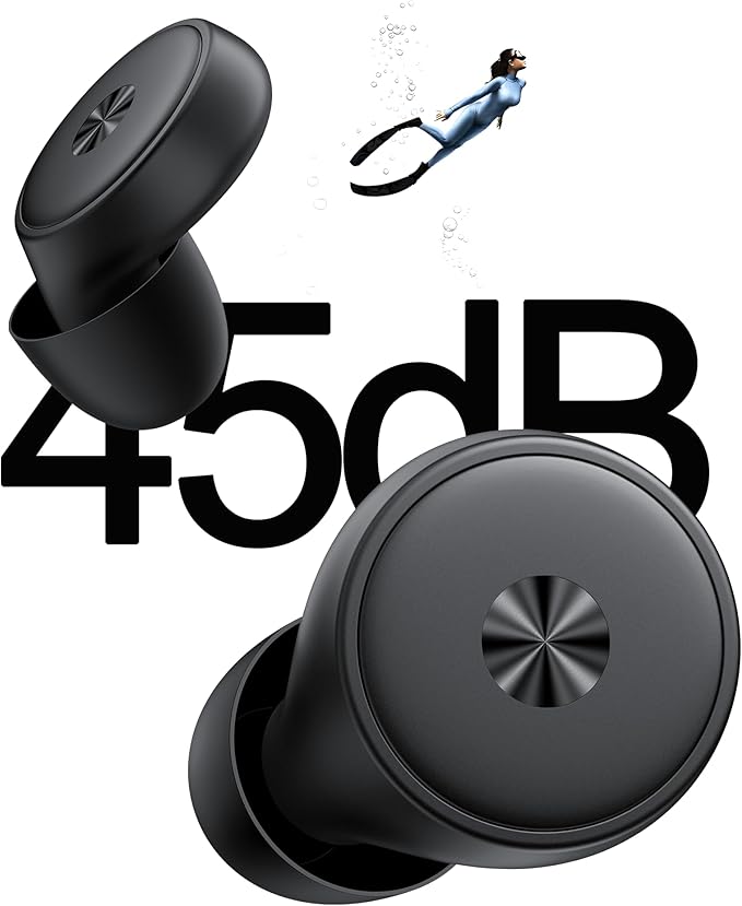 45dB Ear Plugs for Sleeping 0.1oz Ultra-Comfy Noise Cancelling Ear Plugs for - Image 2