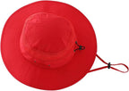 Home Prefer UPF 50+ Men's Sun Hat Wide Brim Bucket Hat UV Protection Hat - Image 2