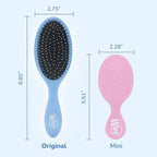 Wet Brush Detangling Brush, Original Detangler Brush (Sky) - Wet & Dry Tangle-Free Hair Brush for Women & Men - No Tangle Soft & Flexible Bristles for Straight, Curly, & Thick Hair