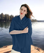 VENVSBEE Shawl Wraps for Women, Travel Scarf Soft Blanket Wrap Pashmina Travel - Image 3