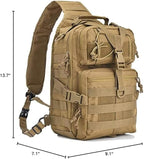 hopopower Tactical Sling Bag Pack Military Rover Shoulder Backpack EDC Assault - Image 8