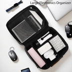 Extra Large Electronics Organizer Travel Case, Cable Organizer Bag - Image 7